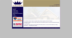 Desktop Screenshot of crown-roofing.co.uk